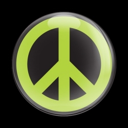 고뱃지 PEACE-GREEN-B