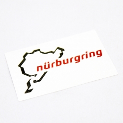 nurburgring sticker 차량용 데칼 스티커