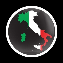 고뱃지 FLAG ITALY 2