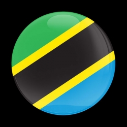고뱃지 FLAG TANZANIA