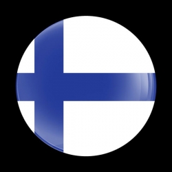 고뱃지 FLAG FINLAND