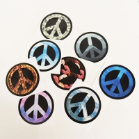 피스 차량용 데칼 스티커 PEACE sticker