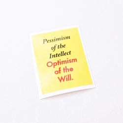 Optimism of the will 차량용 데칼 스티커