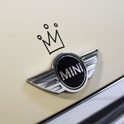 왕관 차량용 데칼 스티커 emblem sticker _CROWN set