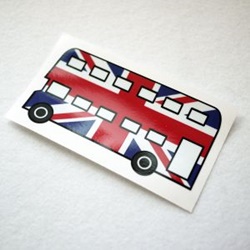 런던 버스 스티커 차량용 데칼 스티커