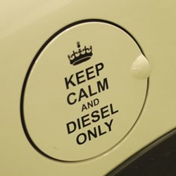 fuel sticker (keep clam ver) 차량용 주유구 데칼 스티커