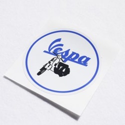 vespa sticker 차량용 데칼 스티커